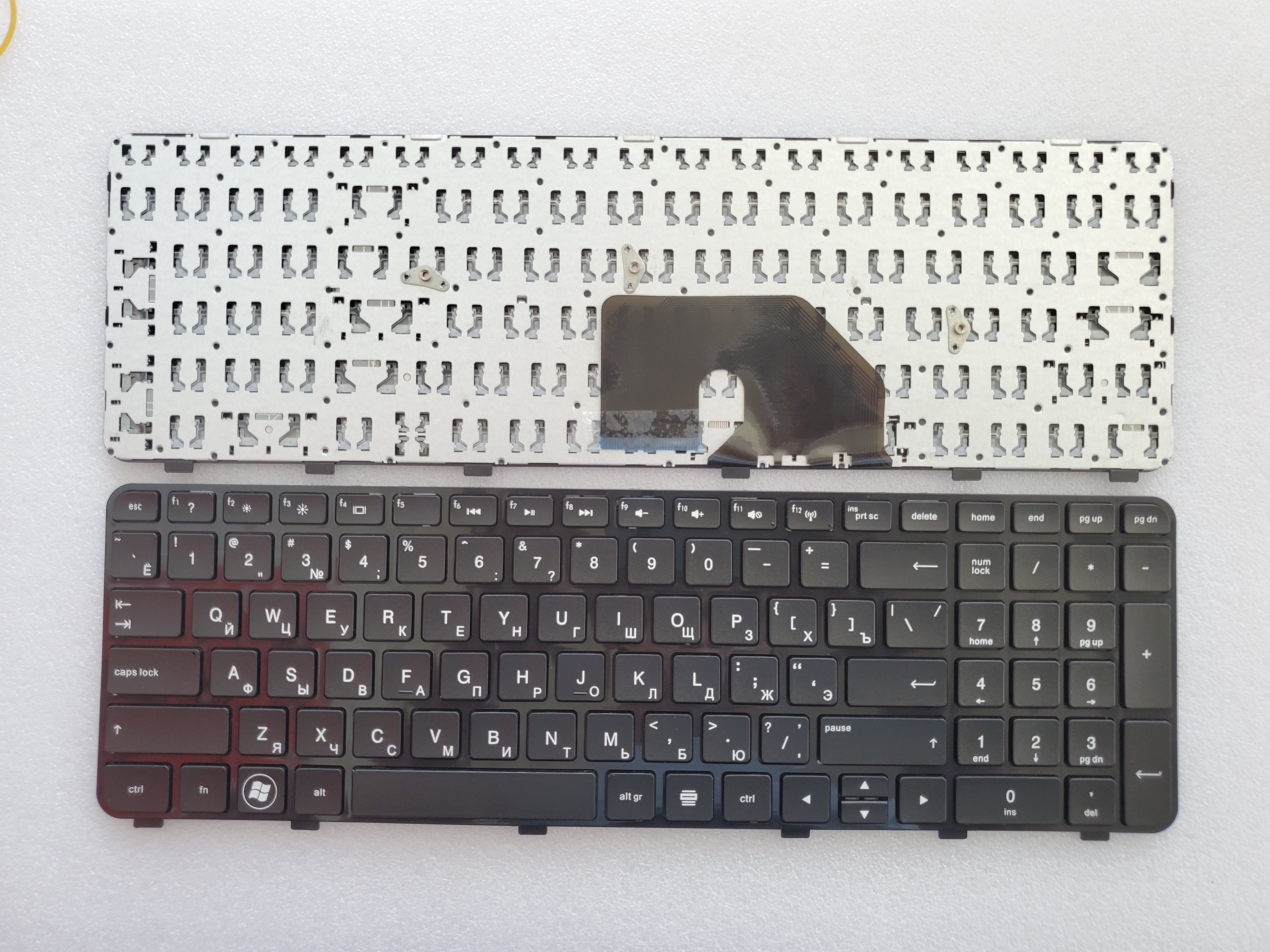 Picture of New Replacement Laptop Keyboard For HP DV6-6000 BLACK FRAME BLACK (OEM) RU Layout
